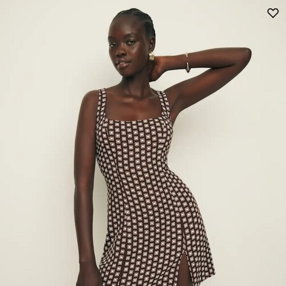 Reformation Dresses & Skirts - Reformation Noha Dress Brown - Size 6